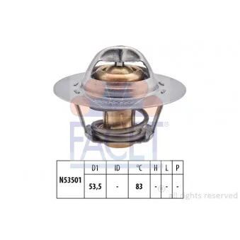 Thermostat d'eau FACET 7.8240S