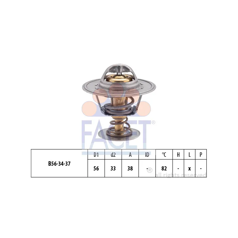 Thermostat d'eau FACET 7.8251S