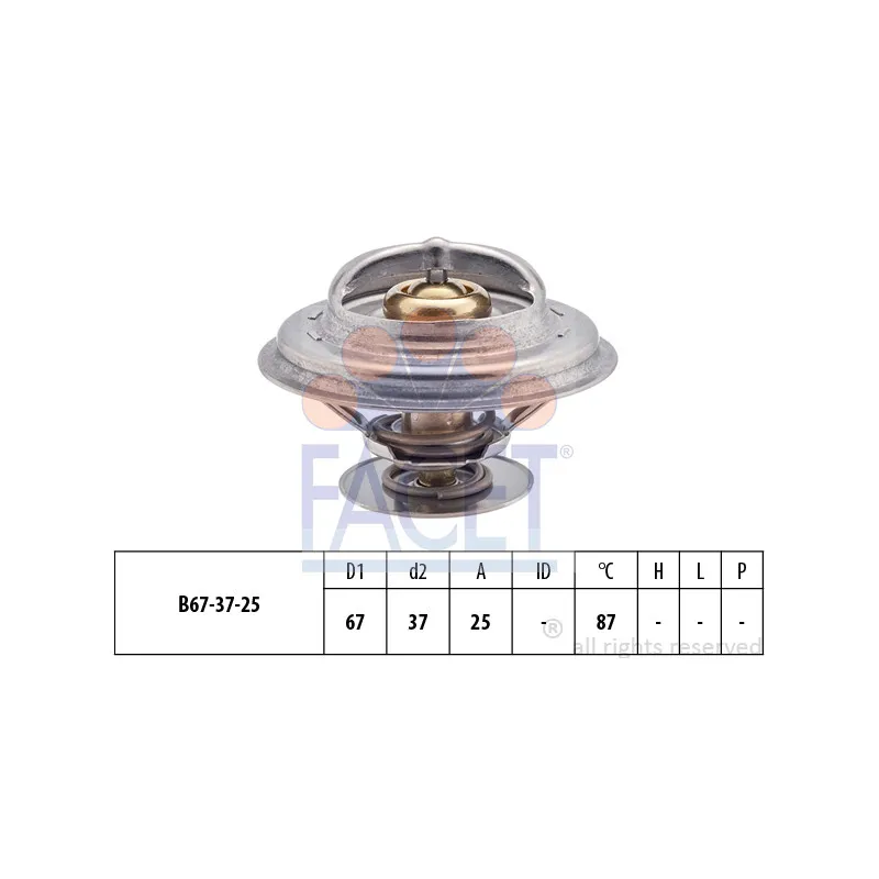 Thermostat d'eau FACET 7.8256S