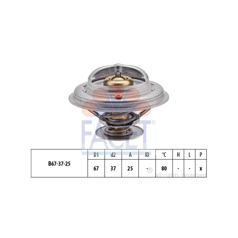 Thermostat d'eau FACET 7.8259S