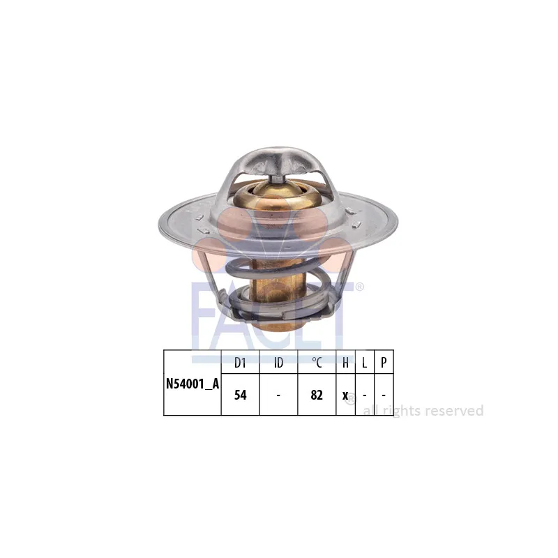 Thermostat d'eau FACET 7.8273S