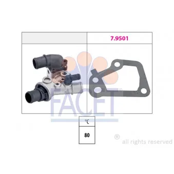 Thermostat d'eau FACET 7.8286