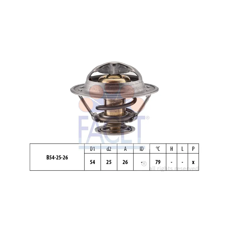 Thermostat d'eau FACET 7.8299S