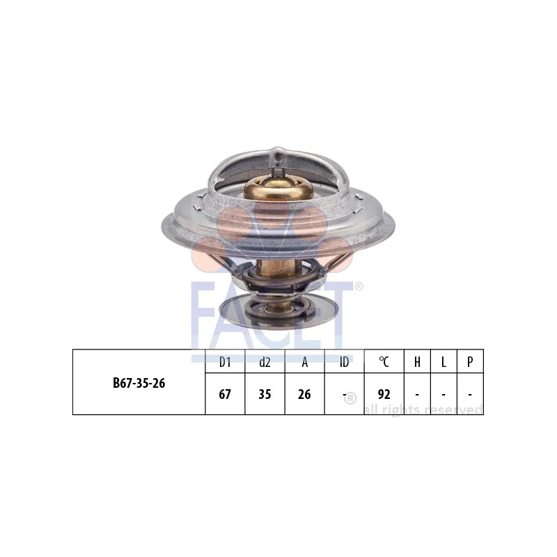 Thermostat d'eau FACET 7.8302S