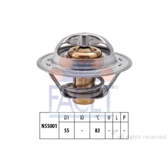 Thermostat d'eau FACET 7.8304S