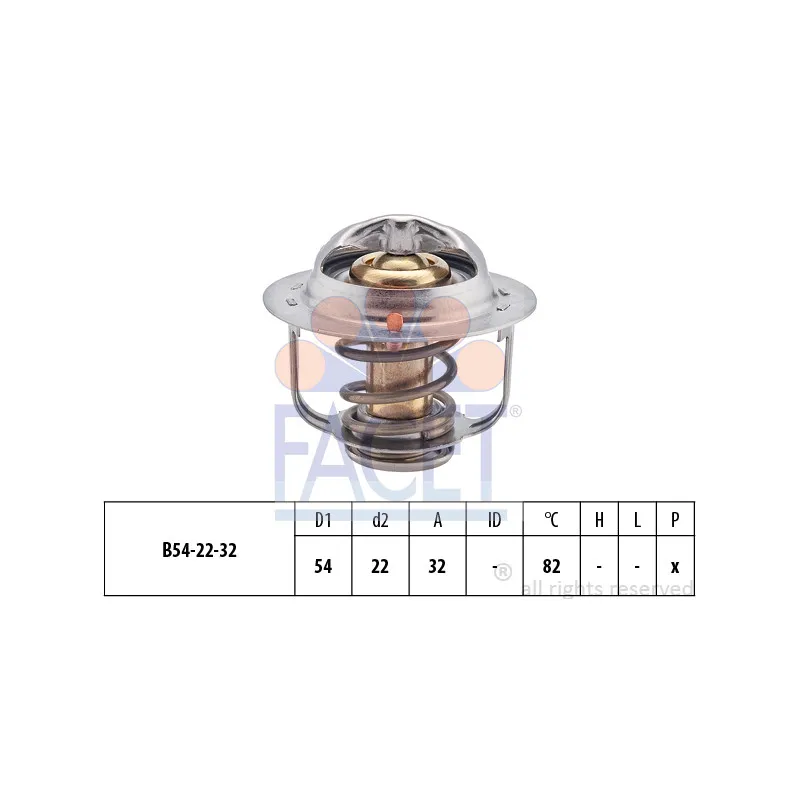 Thermostat d'eau FACET 7.8305S