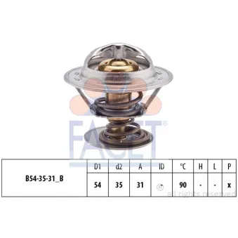 Thermostat d'eau FACET 7.8307S