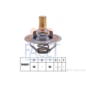 Thermostat d'eau FACET 7.8309S