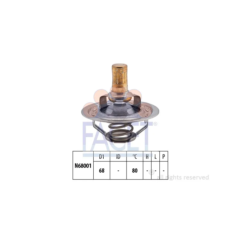 Thermostat d'eau FACET 7.8309S