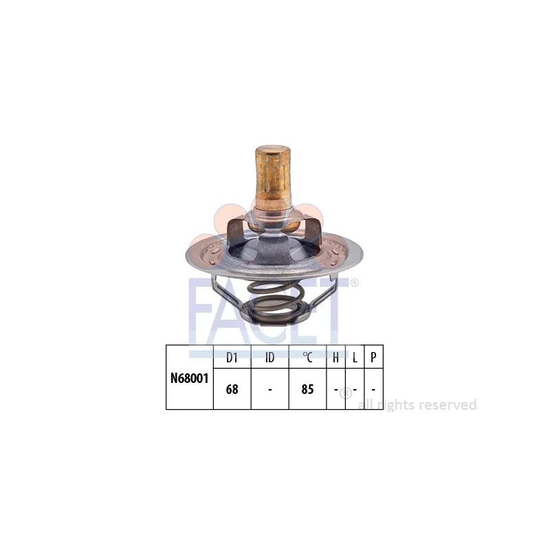 Thermostat d'eau FACET 7.8310S