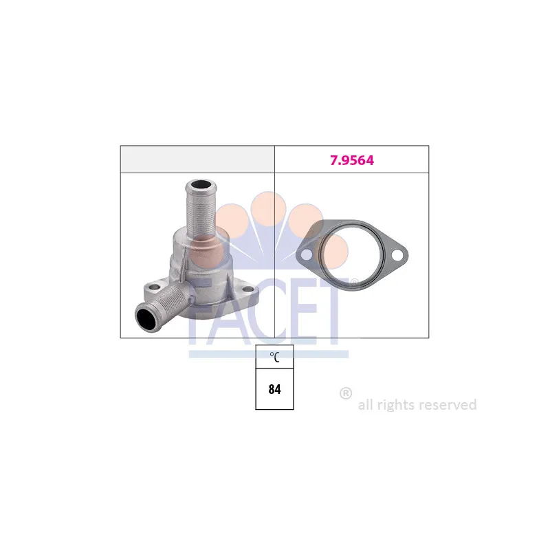 Thermostat d'eau FACET 7.8311