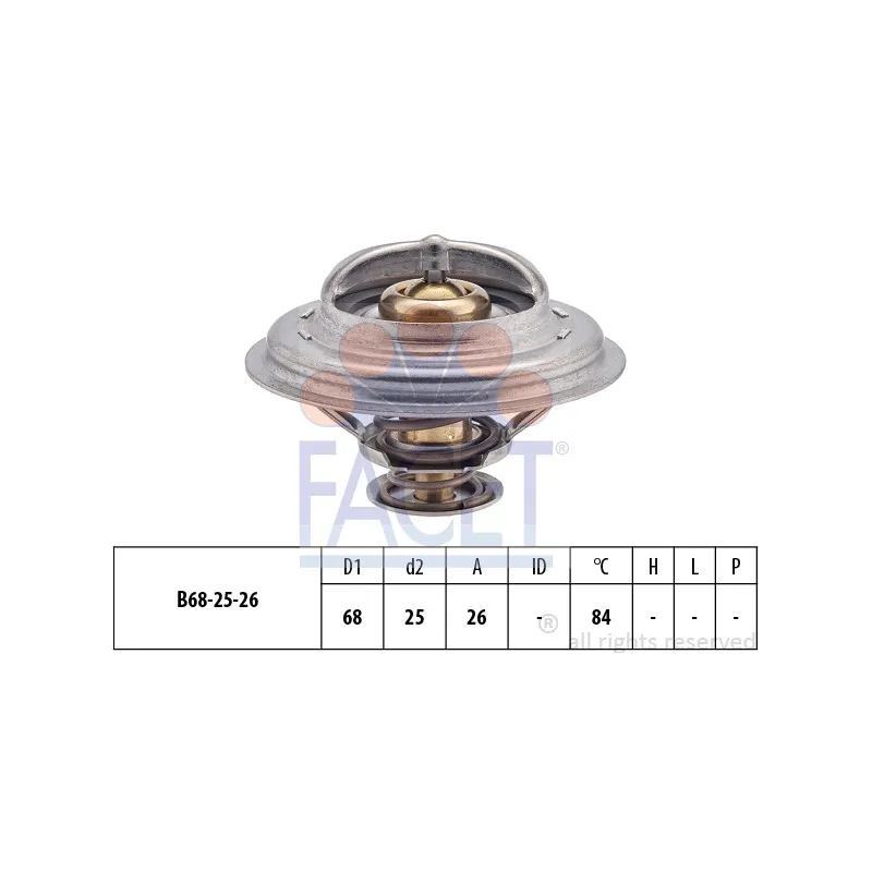 Thermostat d'eau FACET 7.8326S