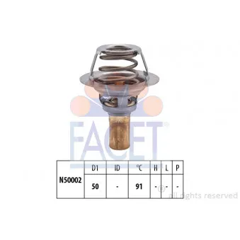 Thermostat d'eau FACET 7.8327S