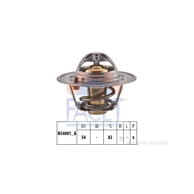 Thermostat d'eau FACET 7.8337S