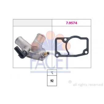 Thermostat d'eau FACET 7.8343