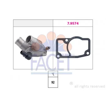 Thermostat d'eau FACET 7.8344