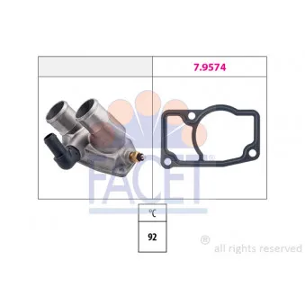 Thermostat d'eau FACET 7.8346