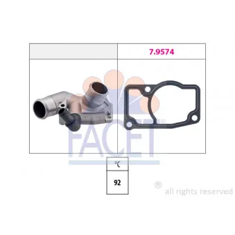 Thermostat d'eau FACET 7.8347