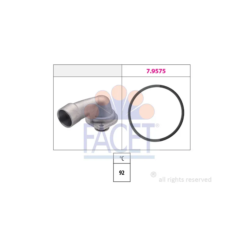 Thermostat d'eau FACET 7.8349