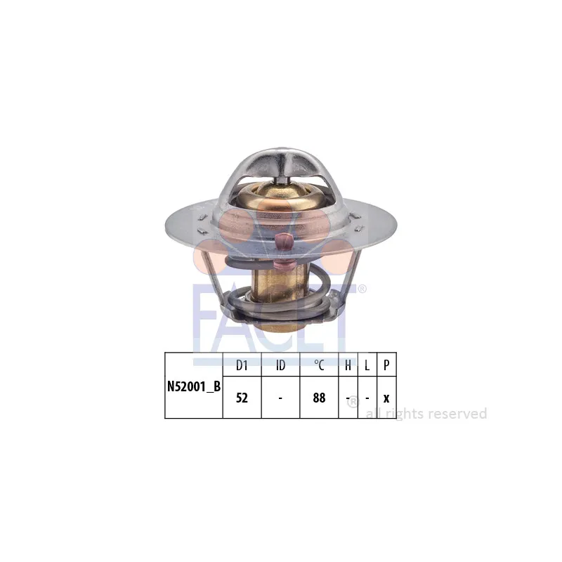 Thermostat d'eau FACET 7.8355S