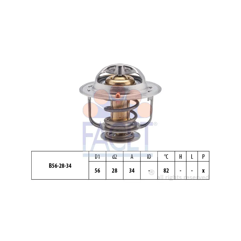 Thermostat d'eau FACET 7.8360S