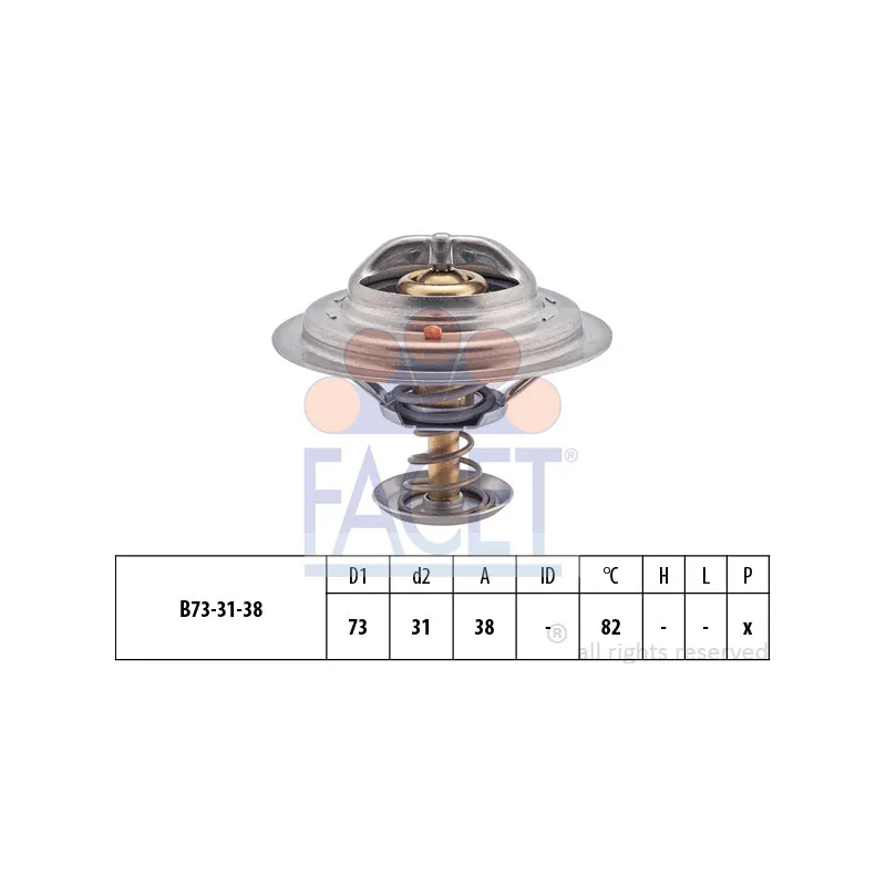Thermostat d'eau FACET 7.8363S
