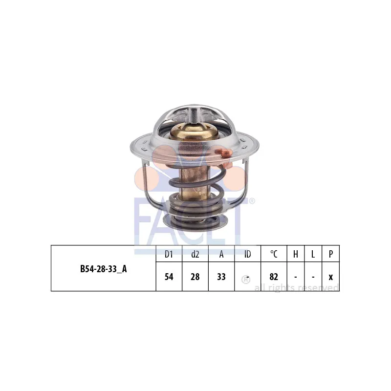 Thermostat d'eau FACET 7.8371S