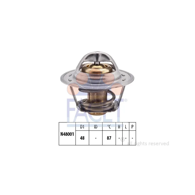 Thermostat d'eau FACET 7.8374S