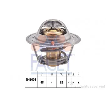 Thermostat d'eau FACET 7.8376S