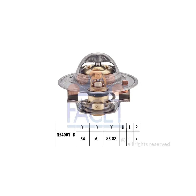 Thermostat d'eau FACET 7.8378S