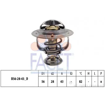 Thermostat d'eau FACET 7.8399S