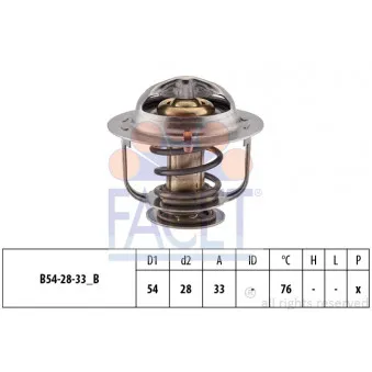 Thermostat d'eau FACET 7.8400S