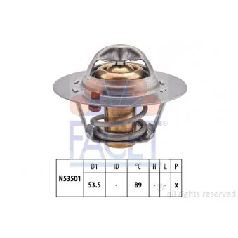 Thermostat d'eau FACET 7.8416S