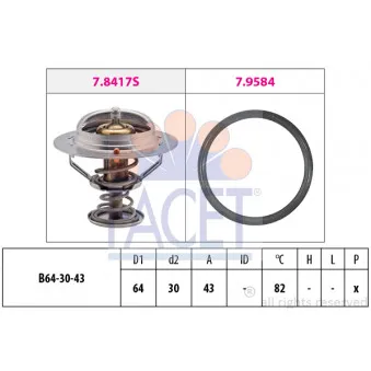 Thermostat d'eau FACET