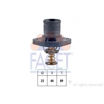 Thermostat d'eau FACET 7.8423