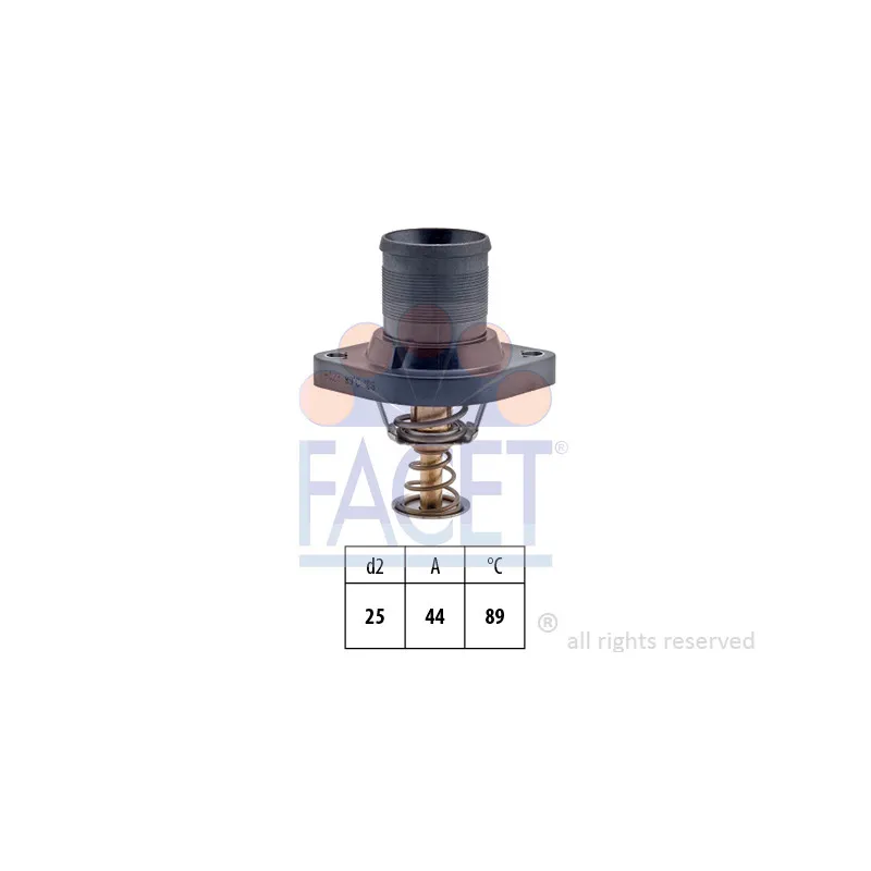 Thermostat d'eau FACET 7.8423