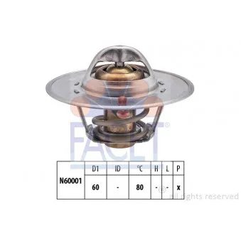 Thermostat d'eau FACET 7.8465S