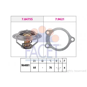 Thermostat d'eau FACET