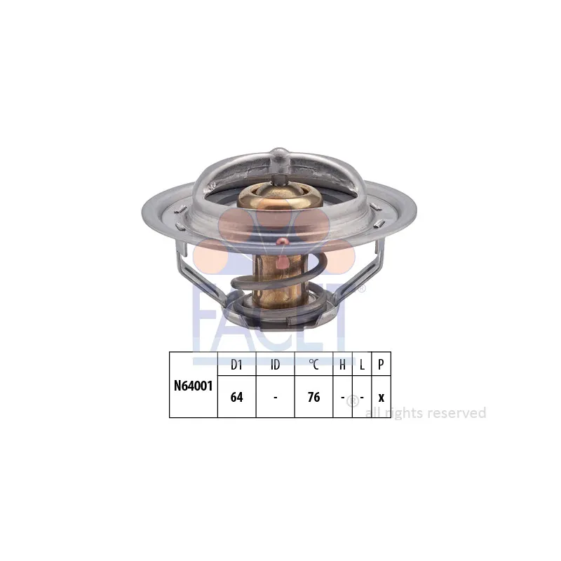 Thermostat d'eau FACET 7.8475S