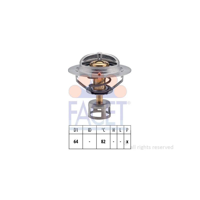 Thermostat d'eau FACET 7.8523S