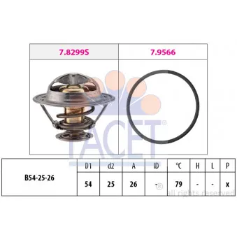 Thermostat d'eau FACET
