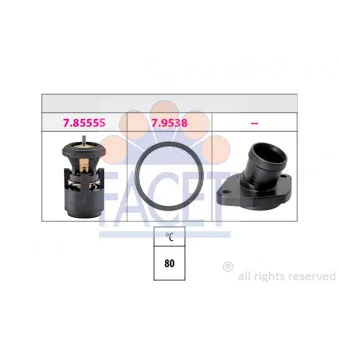 Thermostat d'eau FACET 7.8560K