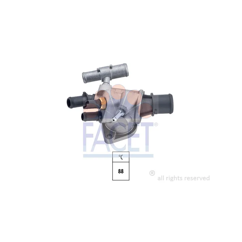 Thermostat d'eau FACET 7.8567