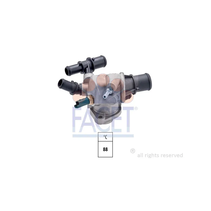 Thermostat d'eau FACET 7.8581