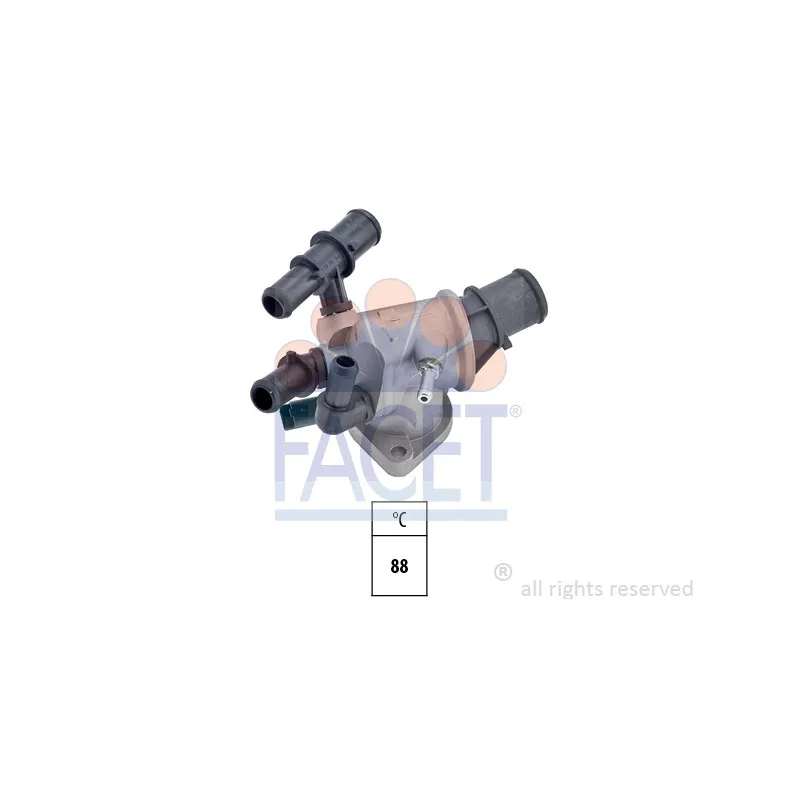 Thermostat d'eau FACET 7.8582