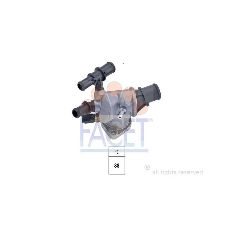 Thermostat d'eau FACET 7.8583