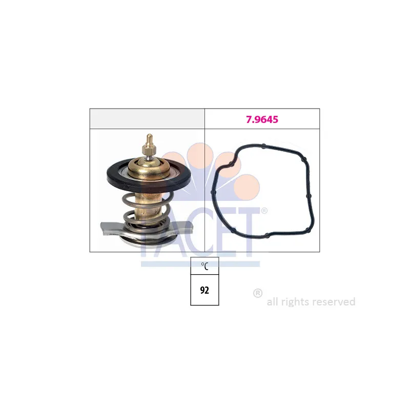 Thermostat d'eau FACET 7.8590
