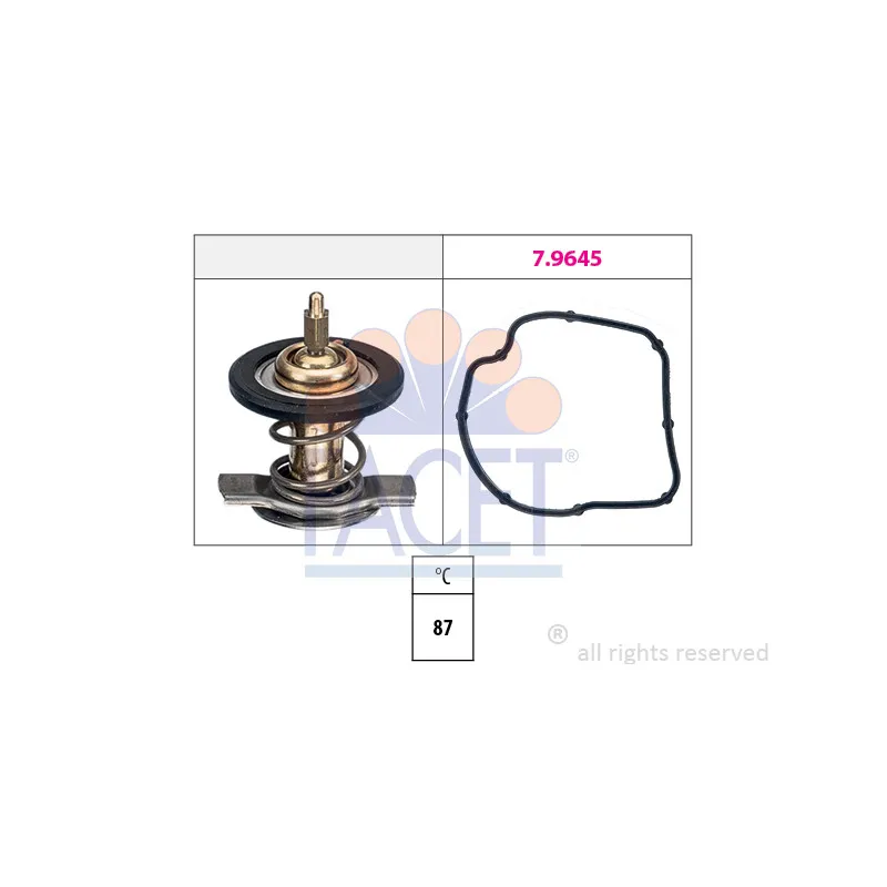 Thermostat d'eau FACET 7.8595