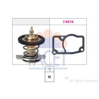Thermostat d'eau FACET 7.8607