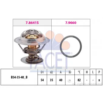Thermostat d'eau FACET